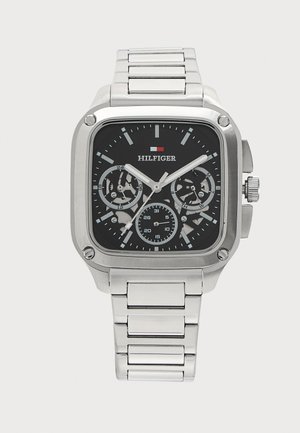 Tommy Hilfiger, HERALD SKELETON - Ρολόι με χρονογράφο - silver-coloured/black