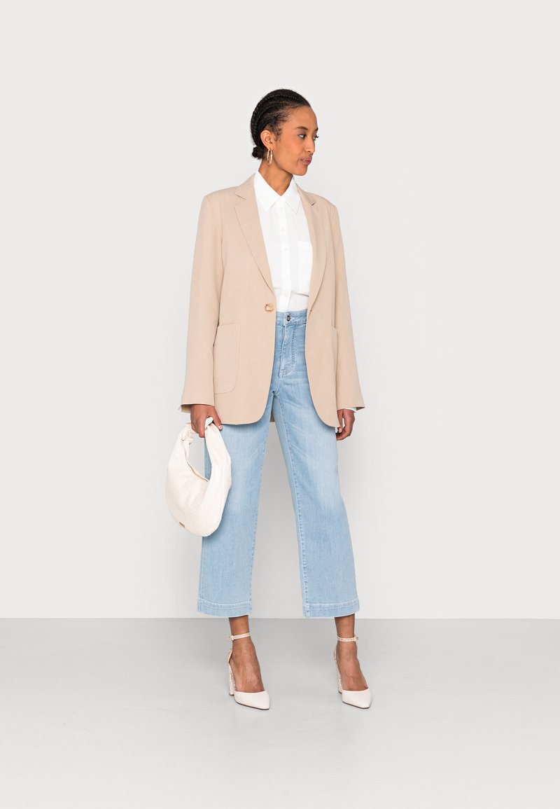 Damen Leichte Jacken | someday. NISAR Blazer sand stone/sand - NL11368 Damen Leichte Jacken | someday. NISAR Blazer sand stone/sand - NL11368