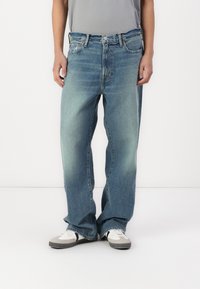 Abercrombie & Fitch Baggy Jean - Džínsy baggy - lagoon blue