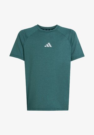 ALL FAVORITE - Sportska majica - aurora ivy powder teal reflective silver