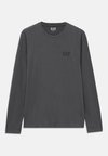 TRAIN CORE TEE - Long sleeved top - asphalt