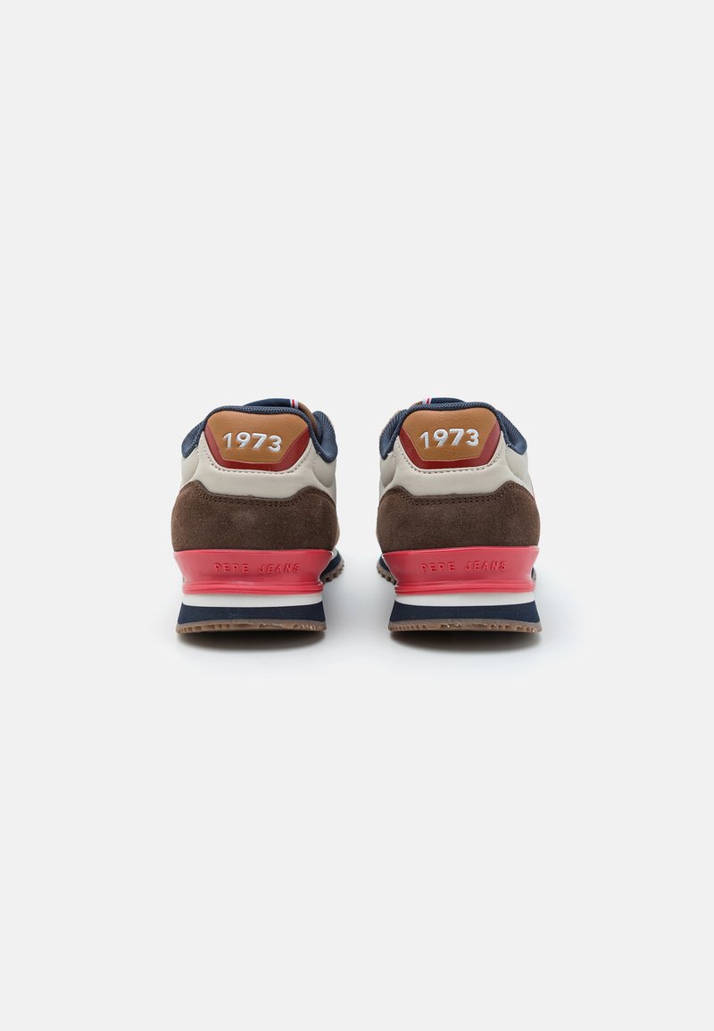 Pepe Jeans London Life M Sneaker Homme - Baskets Cuir Confortables Style Urbain