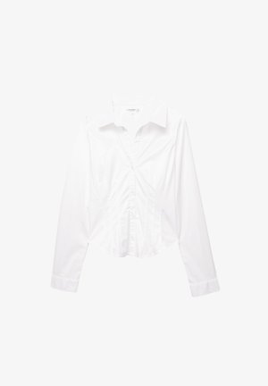 PULL&BEAR, Skjortebluser - white