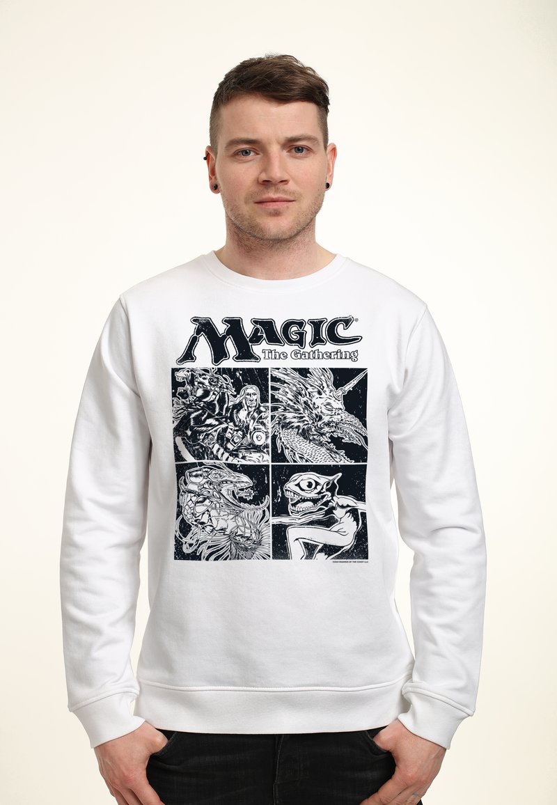 Henry Tiger MAGIC THE GATHERING FOUR BOX Sweatshirt White wei 