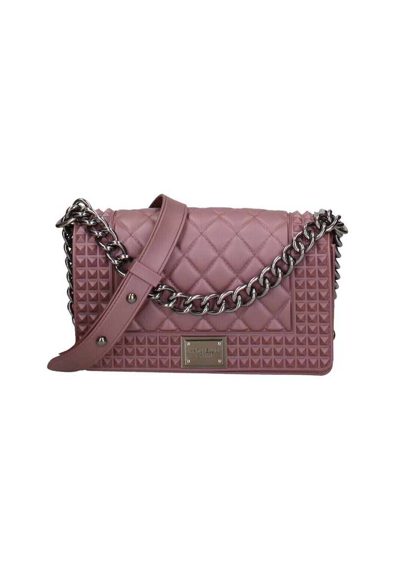 Marc Ellis Handtas - mauve and dark grey