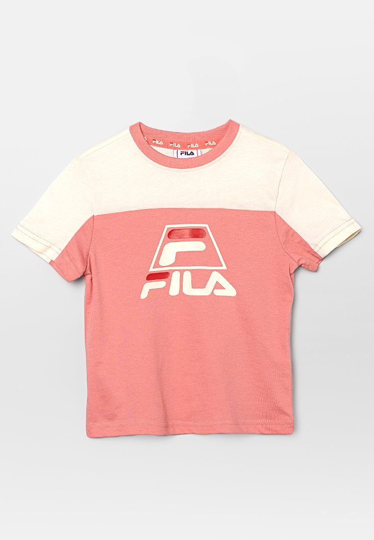 Fila T-shirt print zalmroze