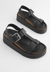 Next FOREVER COMFORT - Sandales à plateforme - black