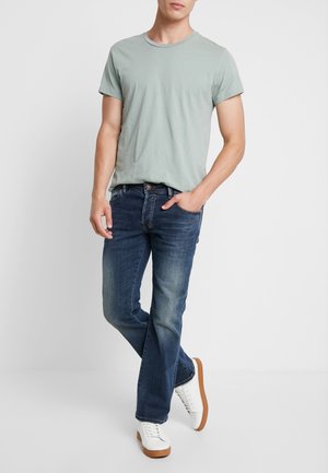 Bootcut jeans - dark-blue denim
