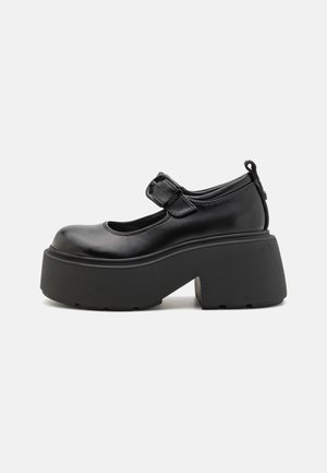 Buffalo VICIOUS - Plateaupumps - black
