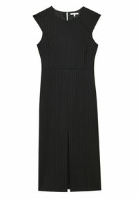 Robe DSQUARED Femme Noire Fourreau Sans Manches - Col En V - Taille 40/4 - Neuve Avec étiquettes