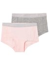 NKFHIPSTER 2 PACK - Slip - barely pink/grey melange