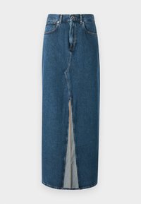 MAXI SKIRT - Suknja od trapera - blue denim