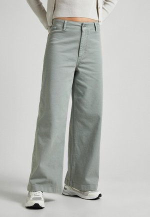 Jean flare - green