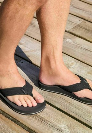 Cool Shoe, COOL SHOE HERREN ZEHENTRENNER COOL CLOUD 2 BLACK - Pool shoes - black