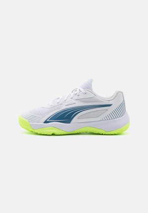 SOLARFLASH III UNISEX - Handballschuh - white/blue horizon