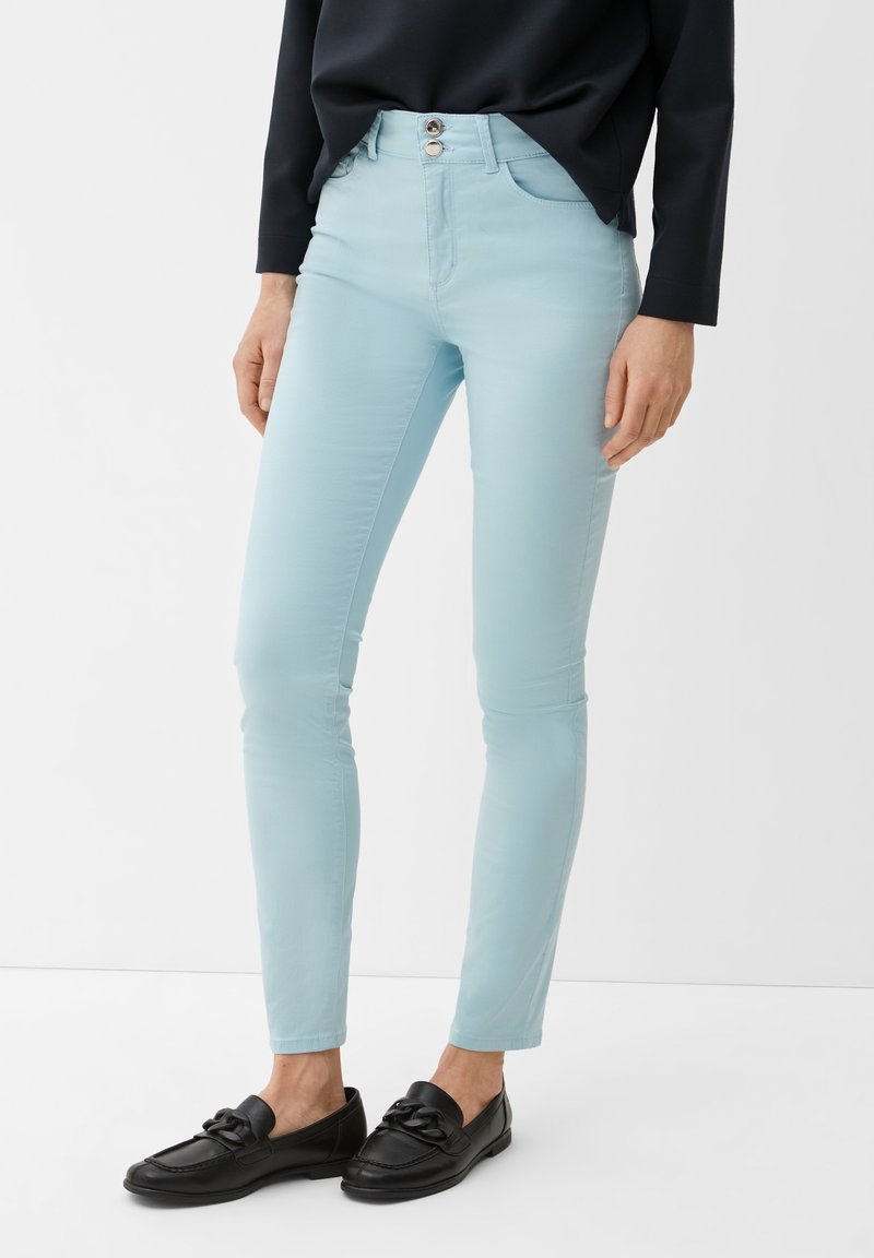 s.Oliver BLACK LABEL IZABELL - Vaqueros slim fit - arktisblau