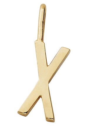 Design Letters LETTER CHARM 10MM A-Z 18K GOLD-PLATED - Anhänger - gold-coloured
