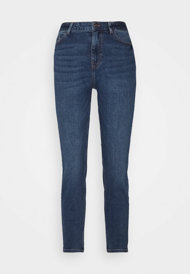 Pieces Petite Straight leg jeans donkerblauw denim Pieces Petite Straight leg jeans donkerblauw denim