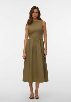 Vero Moda DRESS VMVIDA LONG DRESS - Robe de jour - mermaid