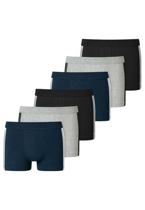 6 PACK - Boxerbriefs - grau / schwarz / blau