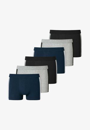 Schiesser 6 PACK - Bokserit - grau / schwarz / blau