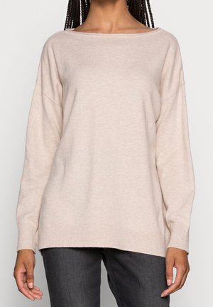 Striktrøje - off-white