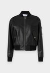 JACKET - Giacca in similpelle - black