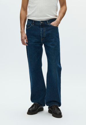 WOOD WOOD WW TYPE 2 DENIM STRAIGHT LEG - Sirgete säärtega teksad - dark ocean