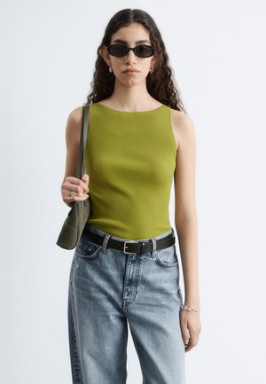 & OTHER STORIES, Top - chartreuse