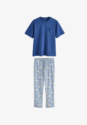 Next REGULAR FIT - HAMISH THE HIGHLAND COW SHORT SLEEVE . - Nattøj sæt - blue