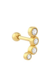 Lucardi HELIXPIERCING - Oorbellen - gold-coloured