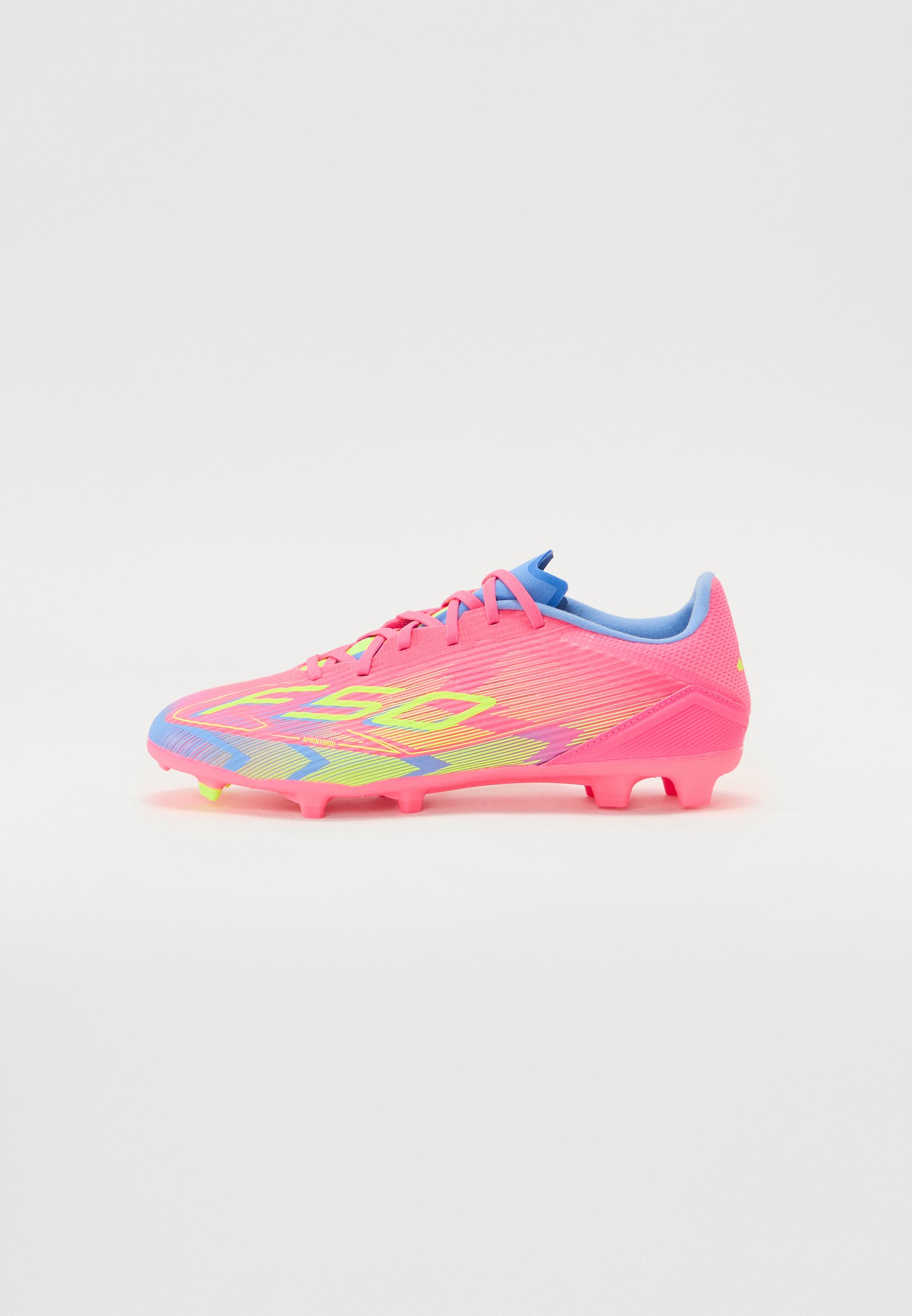 adidas Performance F50 LEAGUE FIRM/MULTI-GROUND - Firm-ground football boots - lucid pink/lucid lemon/blue fusion/pink - Zalando.co.uk adidas Performance F50 LEAGUE FIRM/MULTI-GROUND - Firm-ground football boots - lucid pink/lucid lemon/blue fusion/pink - Zalando.co.uk