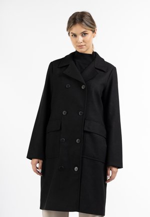 Classic coat - schwarz