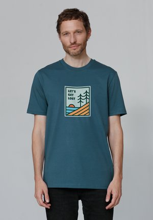watapparel LET'S GET LOST - Print T-shirt - stargazer