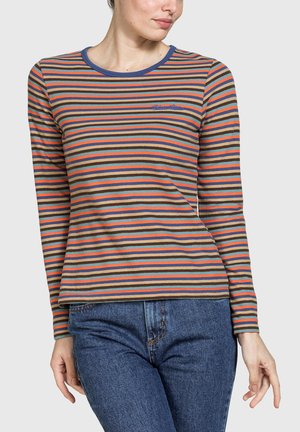 Carrera Jeans, Maglietta a manica lunga - multicolor stripes pattern