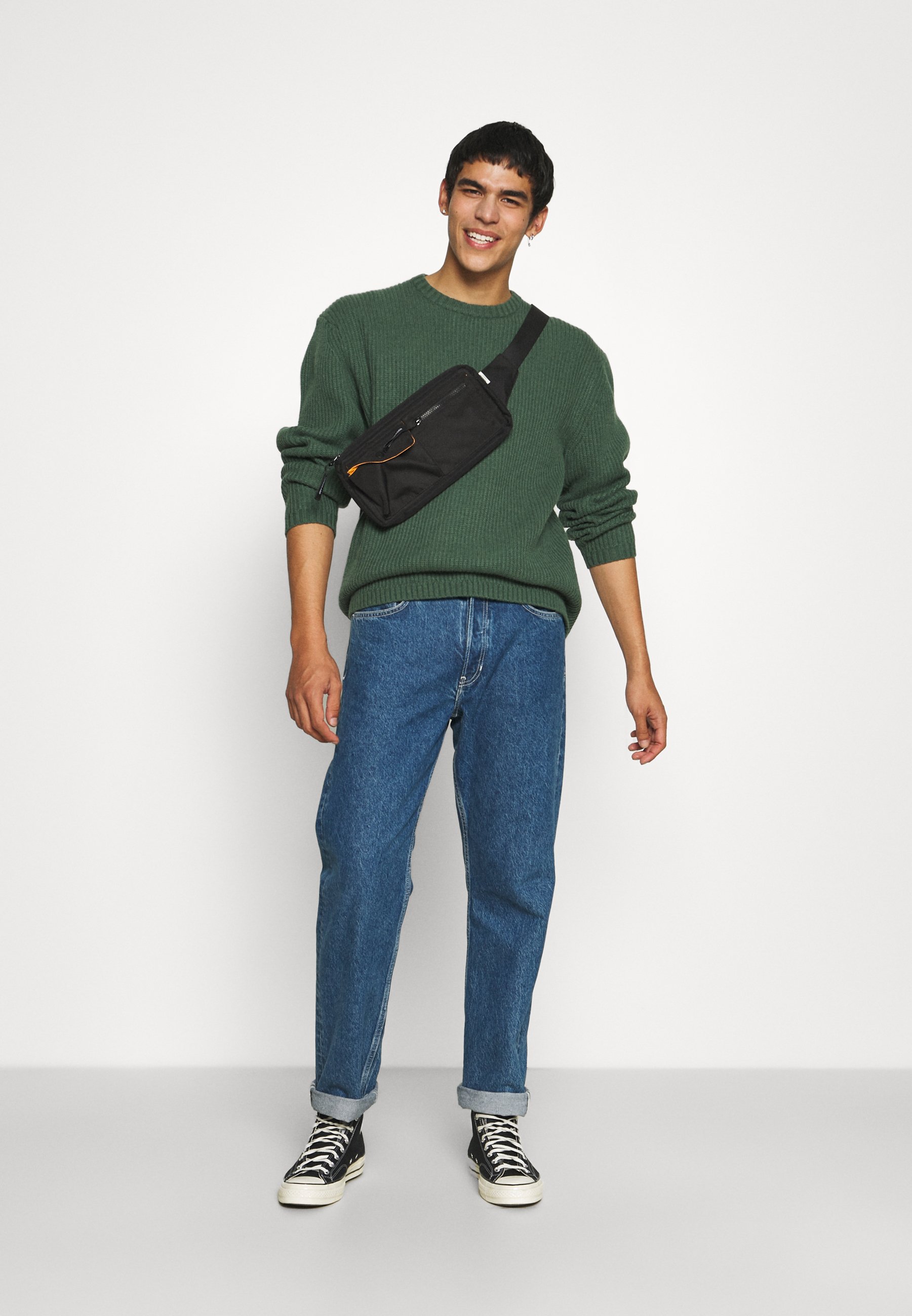 levis green jumper