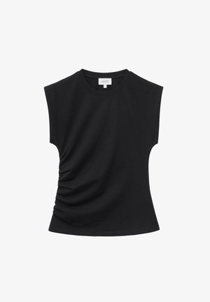 & OTHER STORIES, & OTHER STORIES RUCHED TOP - Top - black