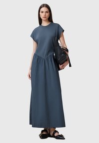 AllSaints FRANKIE - Vestido largo - blue