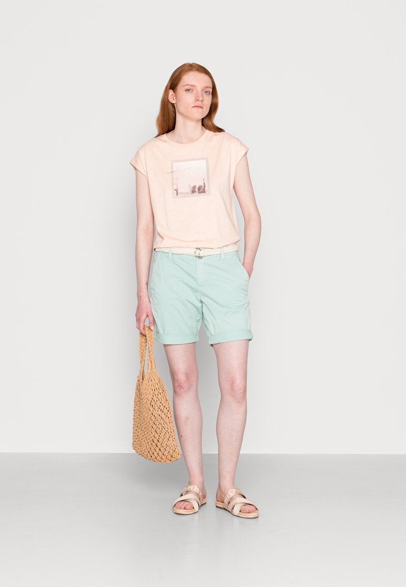 Damen Kleider | Esprit CHINO Shorts dusty green/grün - PQ06972 Damen Kleider | Esprit CHINO Shorts dusty green/grün - PQ06972