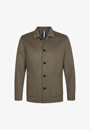 PROFUOMO, PROFUOMO SOLID OVERSHIRT - Winter jacket - brown