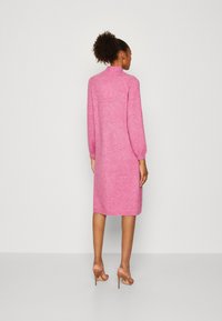 YAS YASBALIS FUNNEL DRESS - Stickad klänning - purple orchid