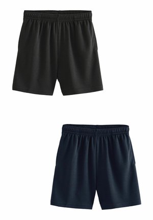 Next REGULAR FIT 2PACK - Kratke hlače - black navy