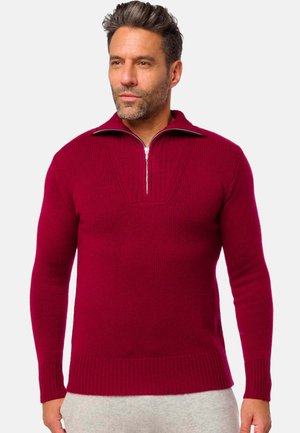 Strickpullover - bordeaux