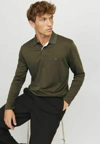 Jack & Jones PREMIUM EINFARBIG  - Polo krekls - sea turtle