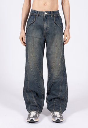 FAVELA CUT BLUE DENIM UNISEX - Τζιν χαλαρής εφαρμογής - blue