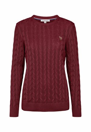 U.S. Polo Assn., MADELINE, ciemnoczerwony
