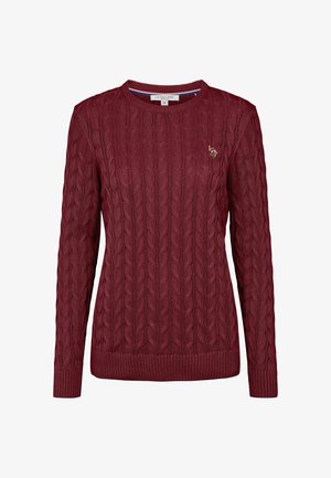 U.S. Polo Assn., MADELINE, ciemnoczerwony