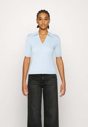 ONLNIMONE LIFE - Polo shirt - blue melange