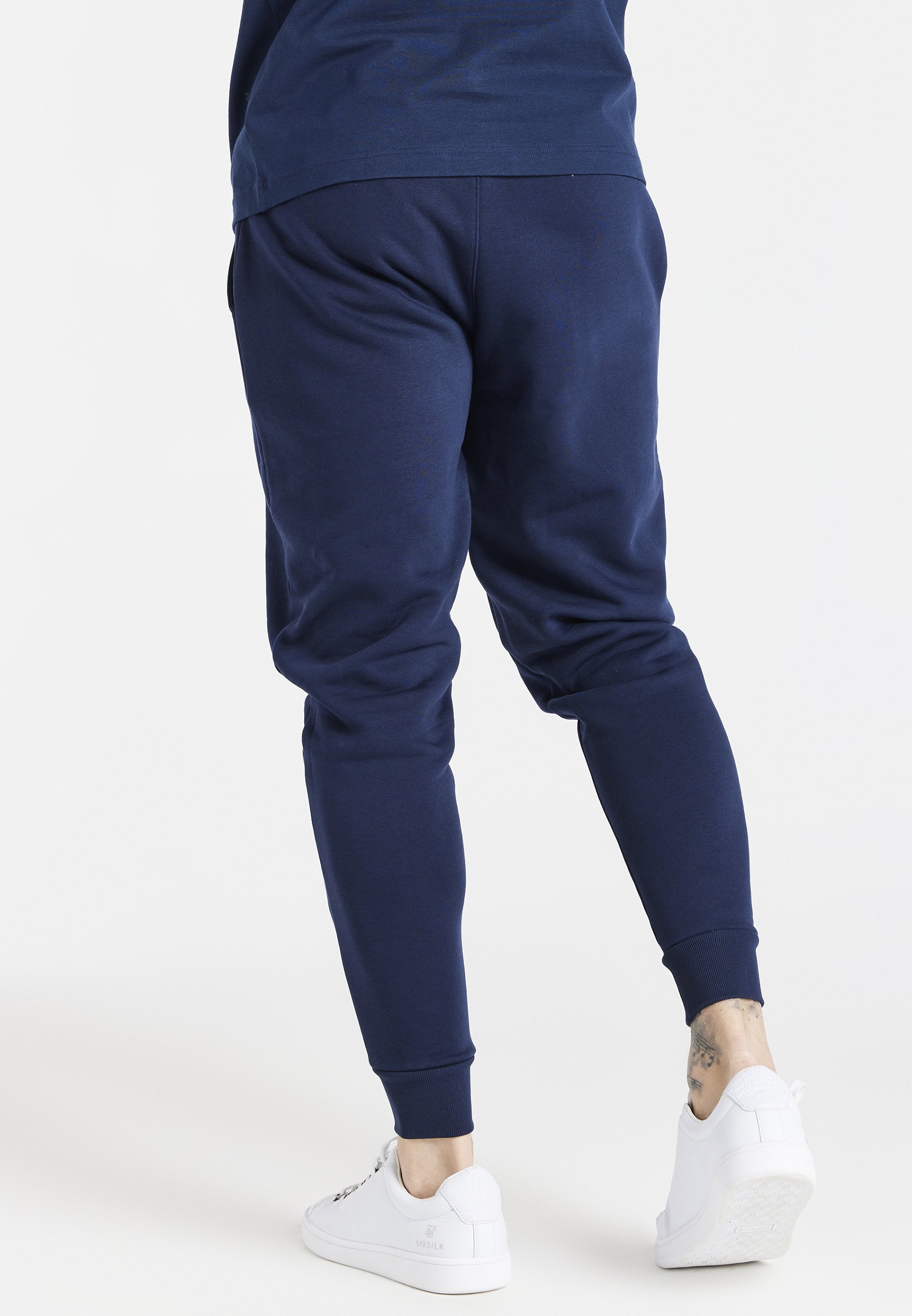 SIKSILK CORE - Tracksuit bottoms - navy 