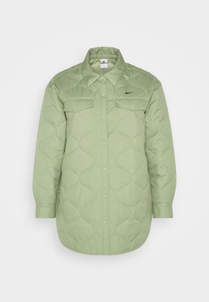 Nike Sportswear W NSW ESSNTL STD TRCH - Puspaltis - oil green/black